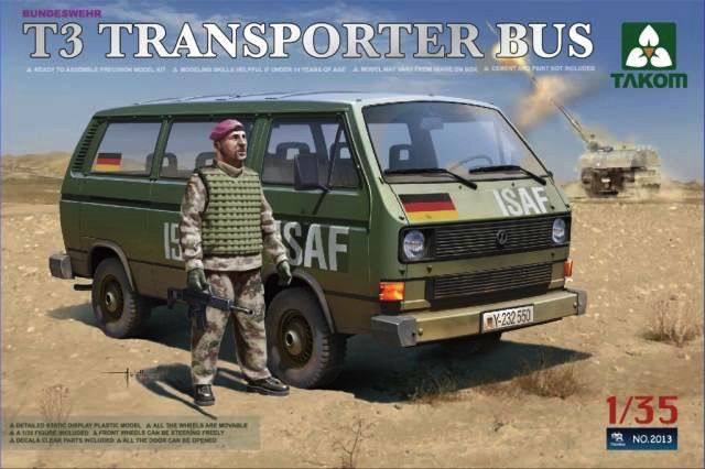 Takom 1/35 Bundes T3 Transporter Bus