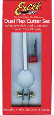Excel Hobby Blade Dual Flex Cutter Set with 2 Blades