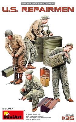 Miniart 1/35 US Repairmen New Tool