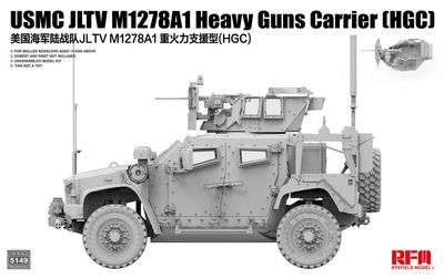 Rye Field 1/35 USMC JLTV M1278A1 Heavy Guns Carrier HGC