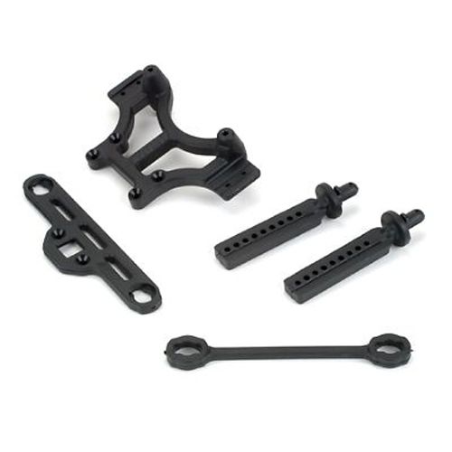 RPM Shock Tower with Body Mount Black