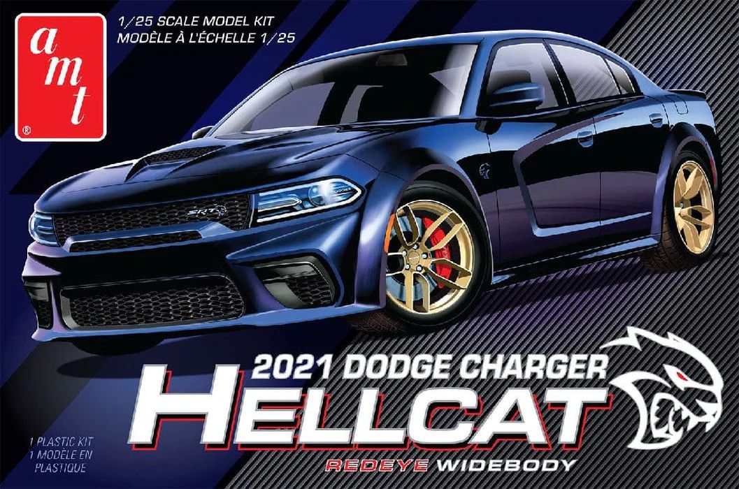 AMT\ERTL 1/25 Dodge Charger Hellcat Redeye Wide Body New Tool