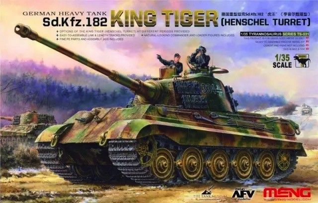 Meng 1/35 German Heavy Tank Sd.Kfz.182 King Tiger Henschel