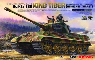 Meng 1/35 German Heavy Tank Sd.Kfz.182 King Tiger Henschel