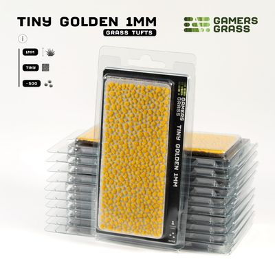 Gamers Grass 1mm Tiny Tufts Golden