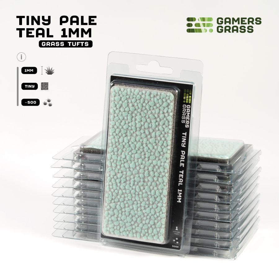 Gamers Grass 1mm Tiny Tufts Pale Teal