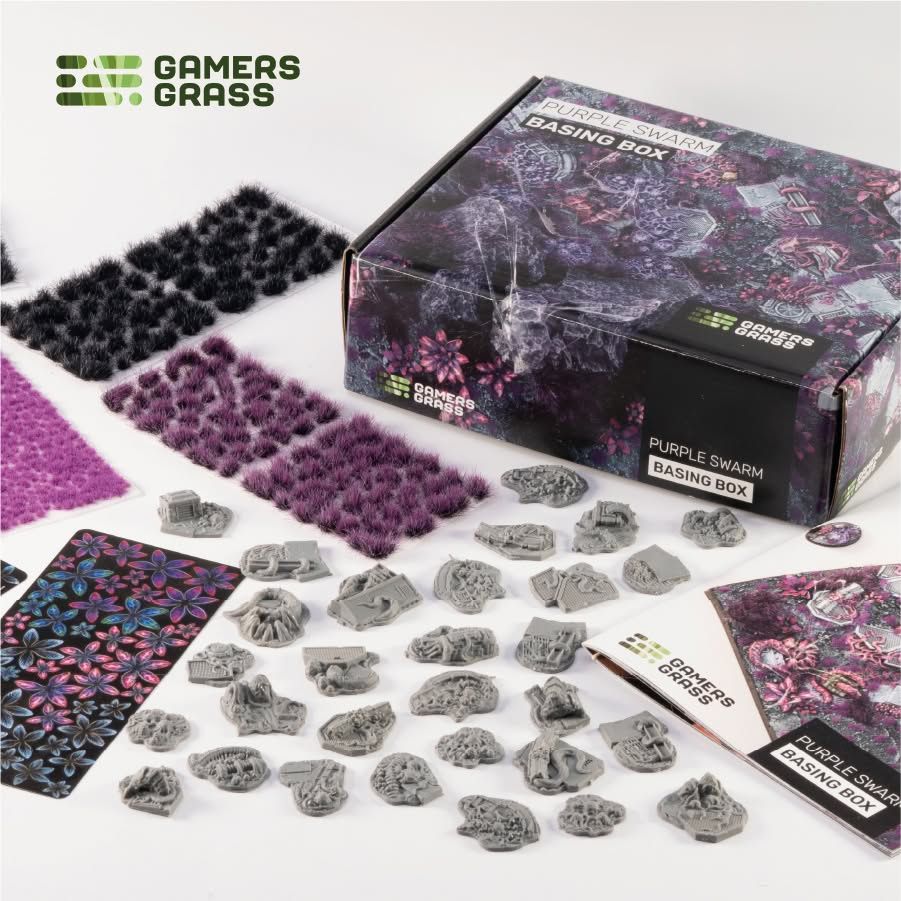 Gamers Grass Purple Swarm Basing Box
