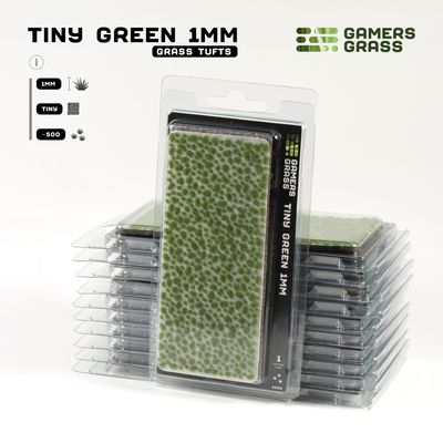 Gamers Grass 1mm Tiny Tufts Green