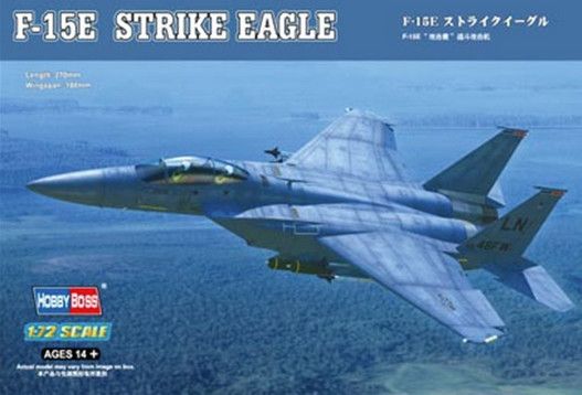 Hobby Boss 1/72 F-15E Strike Eagle Strike Fighter