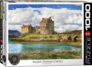 Eurographics Eilean Donan Castle Scottland Puzzle 1000 piece