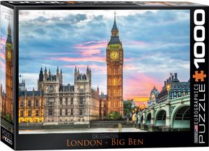 Eurographics London Big Ben 1000 piece