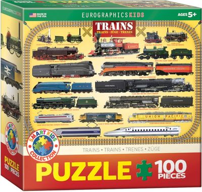 Eurographics Trains 100 piece
