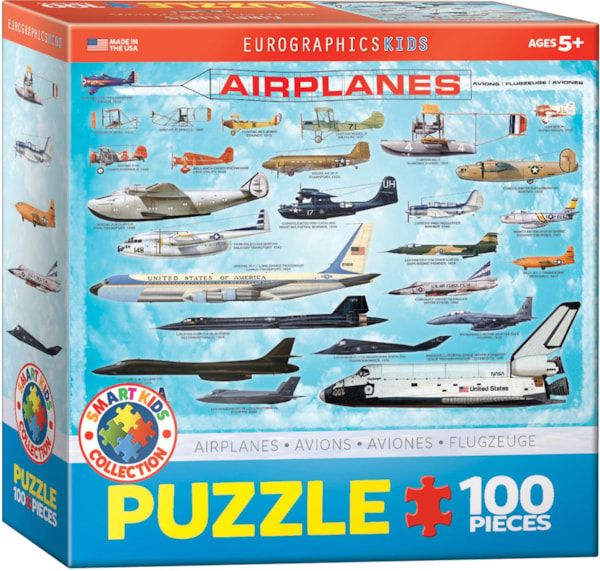 Eurographics Airplanes 100 piece