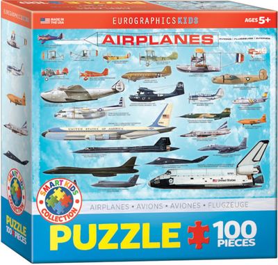 Eurographics Airplanes 100 piece