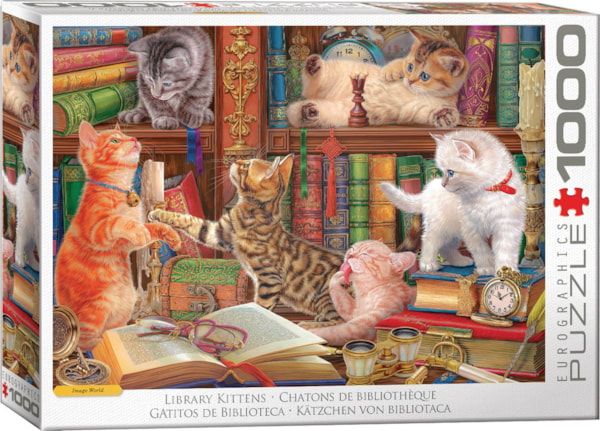 Eurographics Library Kittens by Image World 1000 piece
