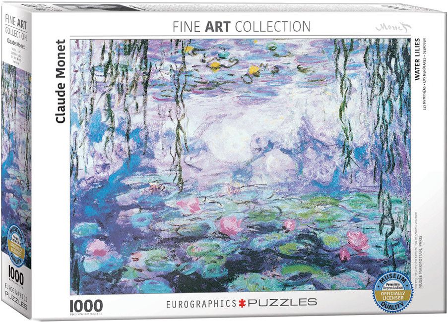 Eurographics Waterlillies by Claude Monet 1000 piece