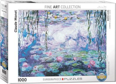 Eurographics Waterlillies by Claude Monet 1000 piece