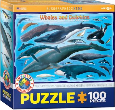 Eurographics Whales and Dolphins 100 piece