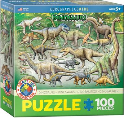 Eurographics Dinosaurs 100 piece