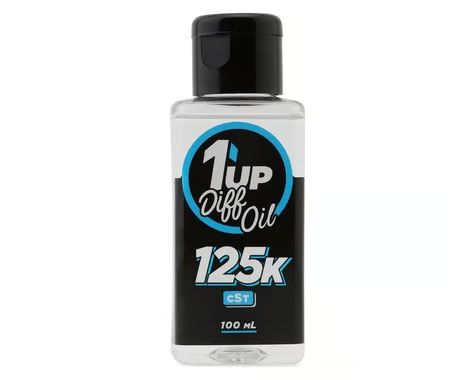 1UP Racing Pure Silicone Differential Oil 125000cSt 100ml