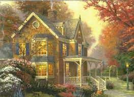 Craft Budy Paint by Number Kit Victorian Autumn