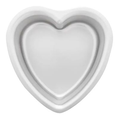 Fat Daddios 7.1x7.1x3in Heart Cake Pan