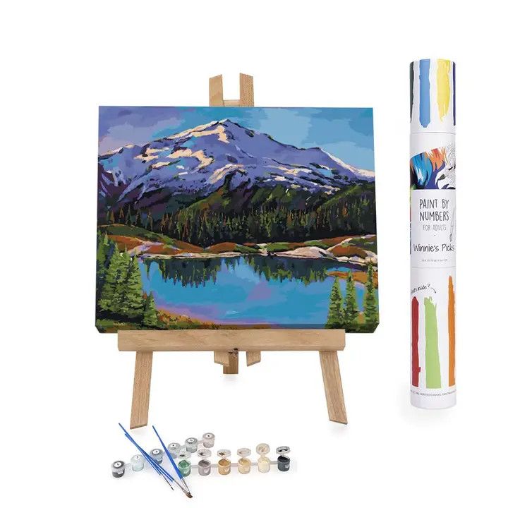 Winnies Picks Paint by Numbers Art Kit Reflections 16x20in