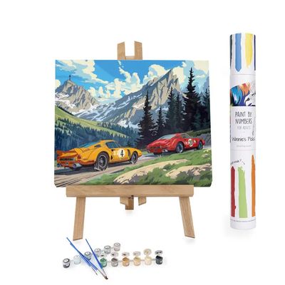 Winnies Picks Paint by Numbers Art Kit 16x20in Racing to the Ridge