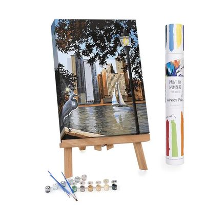 Winnies Picks Paint by Numbers Art Kit 20x15in Chicago Lakeshore
