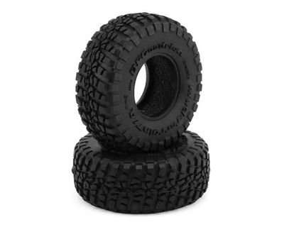 RC4WD BFGoodrich Mud Terrain T/A KM2 0.7in Scale X2S3 41mm OD Micro Crawler Tires with Foam Inserts 2pc