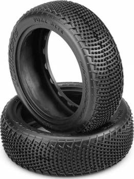 JConcepts Fuzz Bite LP 2.2in 4WD Front Buggy Carpet Pink Compound Tires 2pc