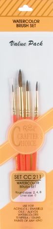 Crafters Choice Watercolor Brush Set 4pc