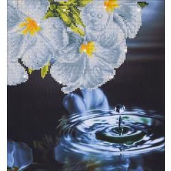 Diamond Dotz Art Kit 15.75x17in Flower Water Droplet