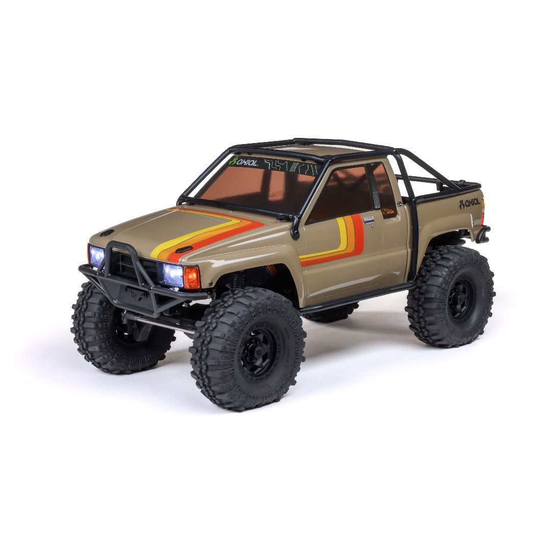 Axial 1/10 SCX10 III 1987 Toyota SR5 4X4 RTR Brushed Rock Crawler Tan