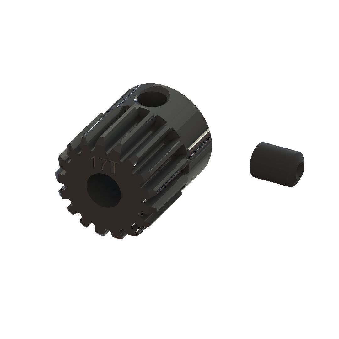 Arrma 0.5 Mod Steel CNC 3.2mm Bore 17T Pinion Gear