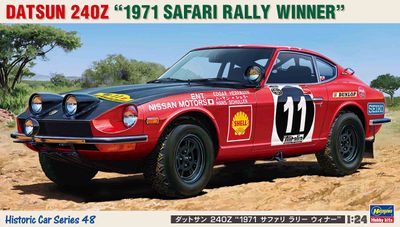 Hasegawa 1/24 Datsun 240Z 1971 Safari Rally Winner
