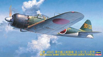 Hasegawa 1/48 Mitsubishi A6M5 Zero Fighter Type 52 Zeke