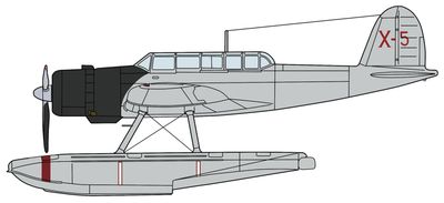 Hasegawa 1/72  Aichi E13A1 Type Zero Jake Model 11 Kimikawamaru with Catapult