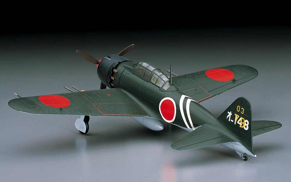 Hasegawa 1/72 Mitsubishi A6M5c Zero Fighter Zeke Type 52 Hei