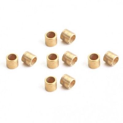 NSR Slot Cars 4816 3/32x0.100in Brass Axle Spacers 10pc