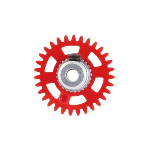 NSR Slot Cars 6631 3/32in 31T Anglewinder Gear 16mm Soft Plastic Aluminum Hub