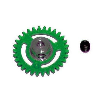 NSR Slot Cars 6629 3/32in 29T Anglewinder Gear 16mm Soft Plastic Aluminum Hub