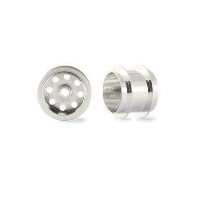 NSR Slot Cars 5021 3/32in 13ODx10mm Air Formula NSR Aluminum Rear Wheels 2pc