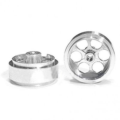 NSR Slot Cars 5003 17ODx8mm Aluminum Front Wheels 2pc