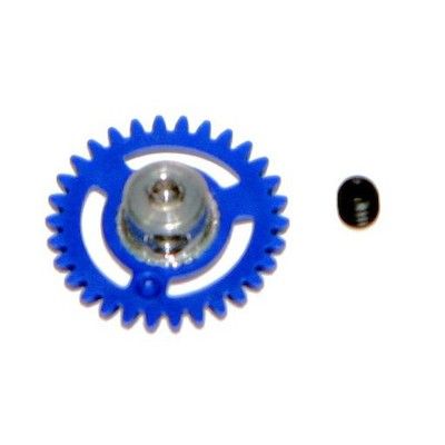 NSR Slot Cars 6630 3/32in 30T Anglewinder Gear 16mm Soft Plastic Aluminum Hub