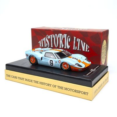 NSR Slot Cars 1/32 Ford GT40 MKI No.9 Le Mans 24H 1968 Winner Historic Line Limited Edition