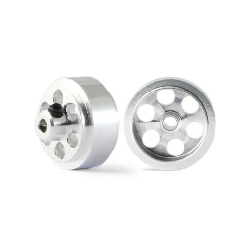 NSR Slot Cars 5001 16ODx8mm No-Air System Aluminum Front Wheels 2pc