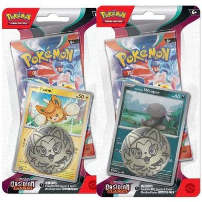 Pokemon SV3 Obsidian Flames Checklane Blister