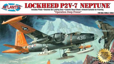 Atlantis Models 1/104 Lockheed P2V-7 Neptune with Trading Card