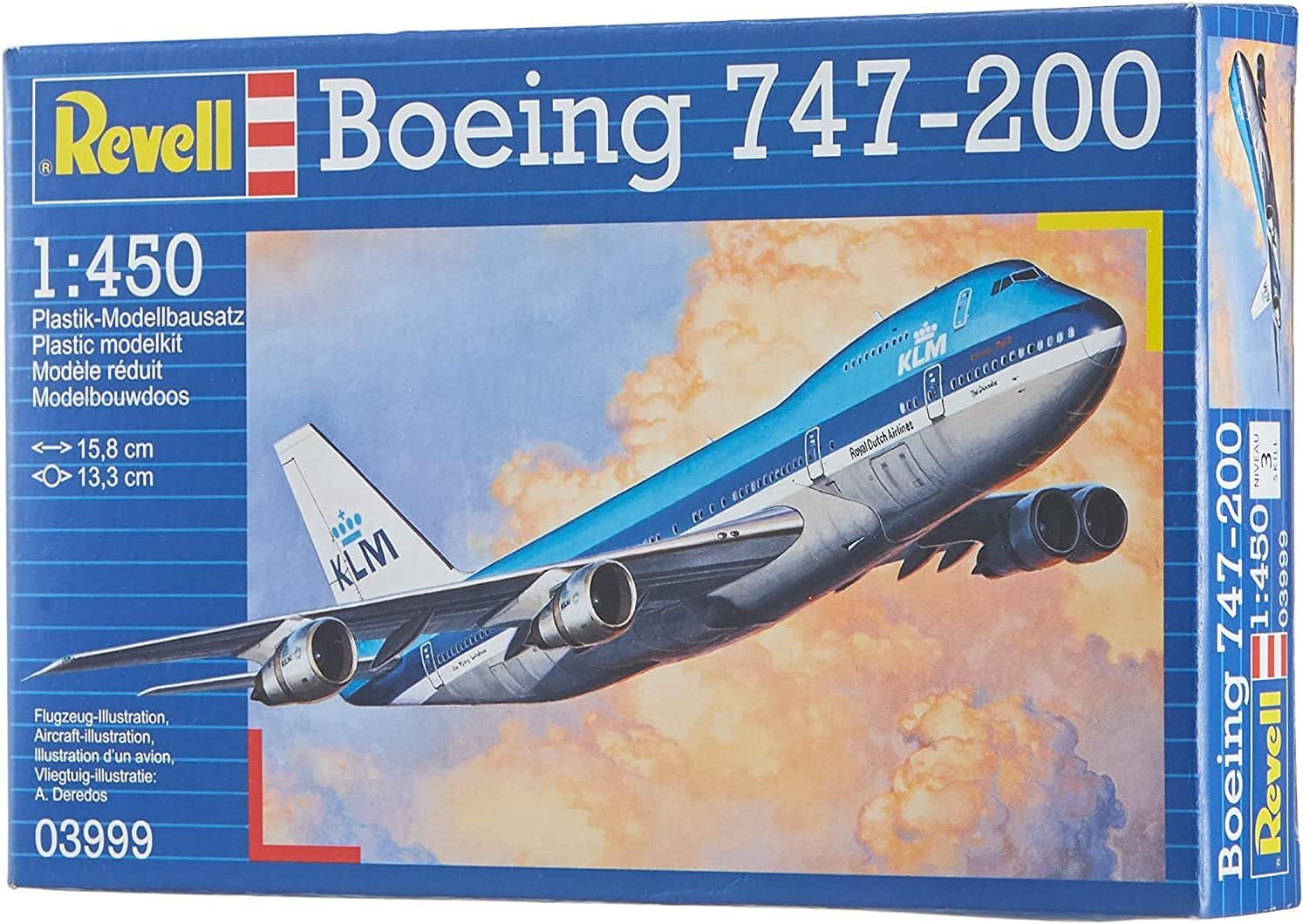 Revell 1/450 Boeing 747-200